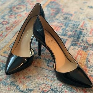 Jessica Simpson Black Heels- size 9
